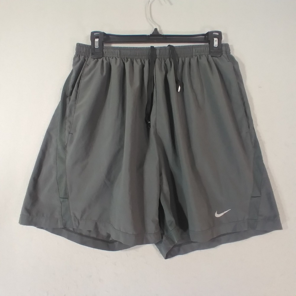 Nike running shorts women's medium Gray Dri-Fit Flex‎ stretch